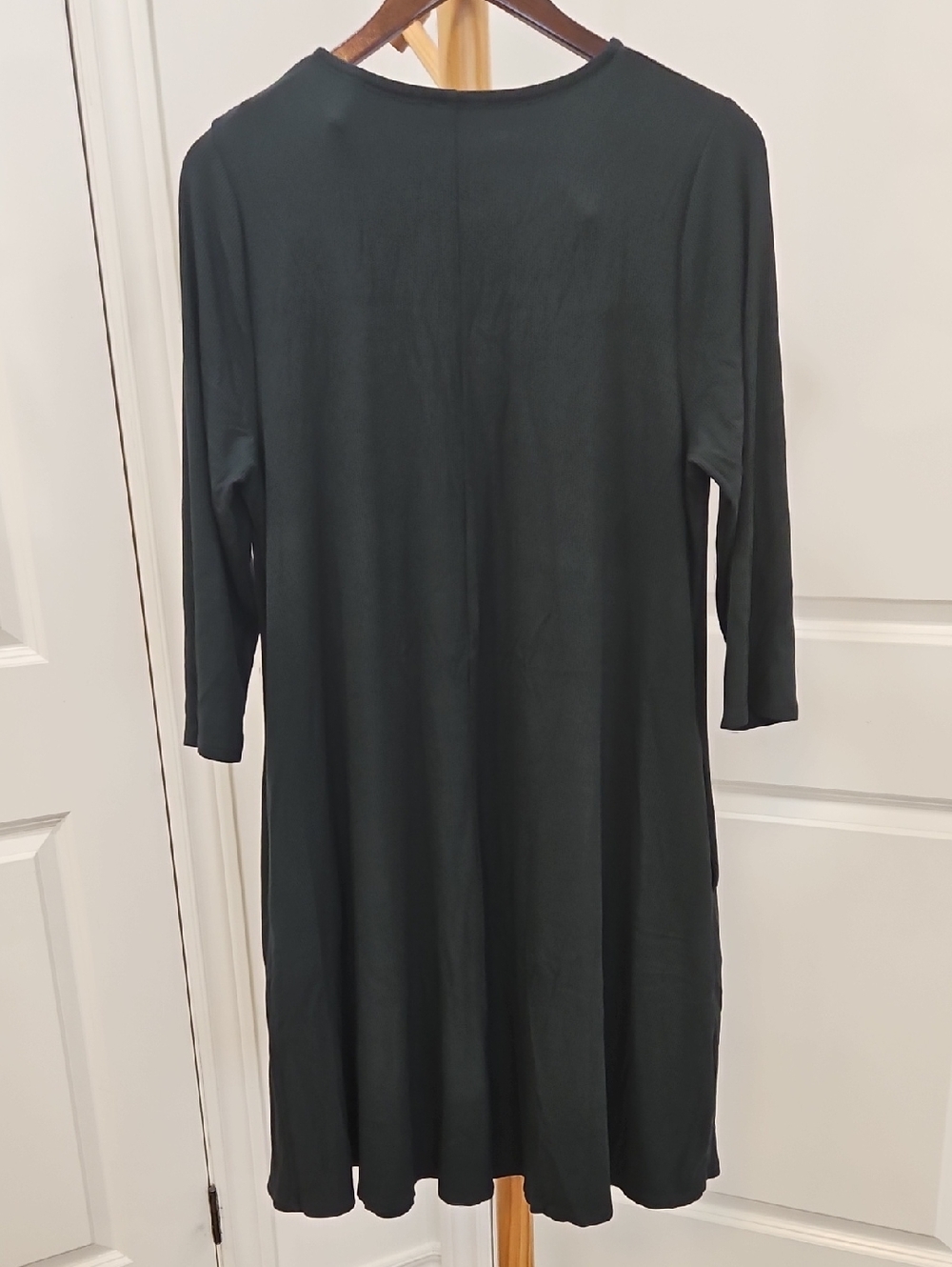 Penningtons Ribbed Dark Green Midi Dress - Picture 6 of 7